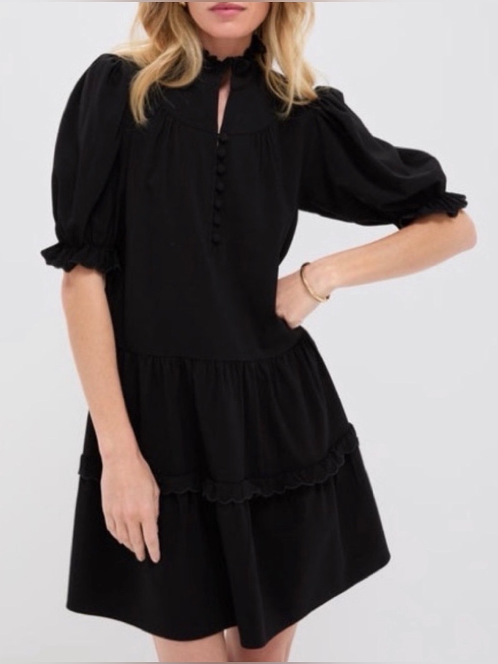 Pomander Place Selena Mini Dress - Black - Size Small